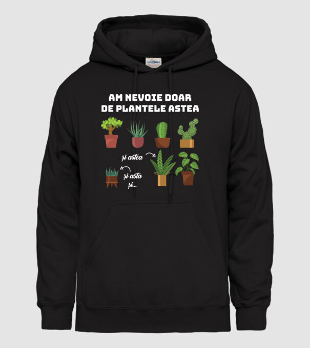 am nevoie doar de plantele astea model negru pe tricou