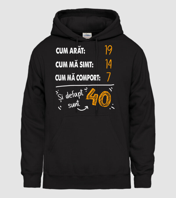 Aspect, senzație, comportament 40 Negru model negru pe tricou
