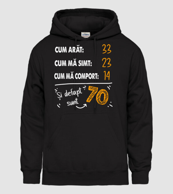 Aspect, senzație, comportament 70 Negru model negru pe tricou