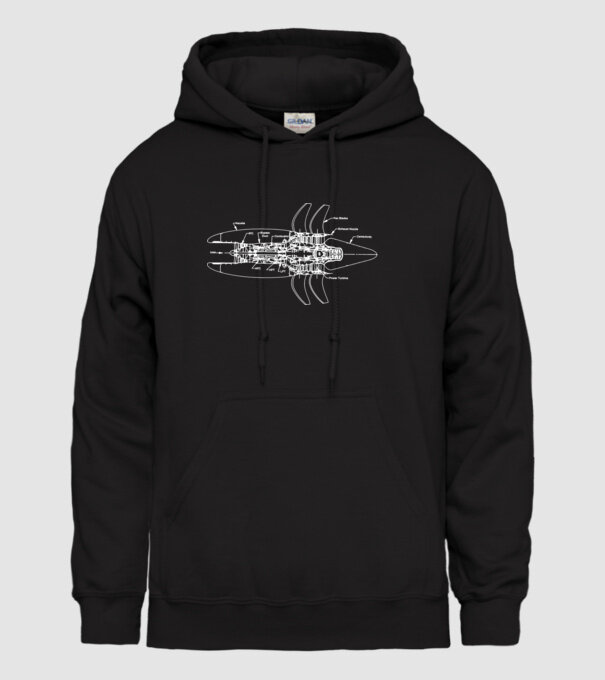 Avioane model negru pe tricou