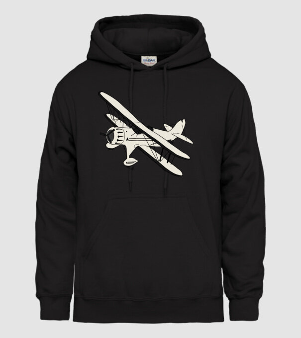Avioane model negru pe tricou