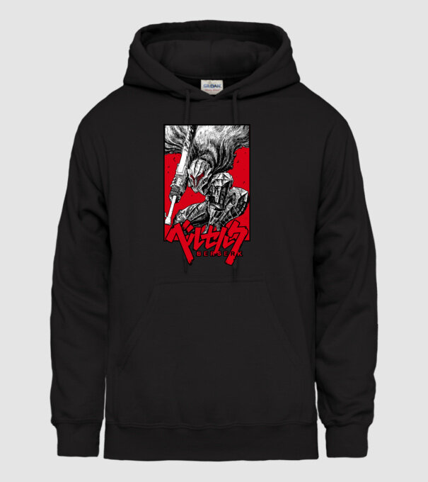 Berserk Guts model negru pe tricou