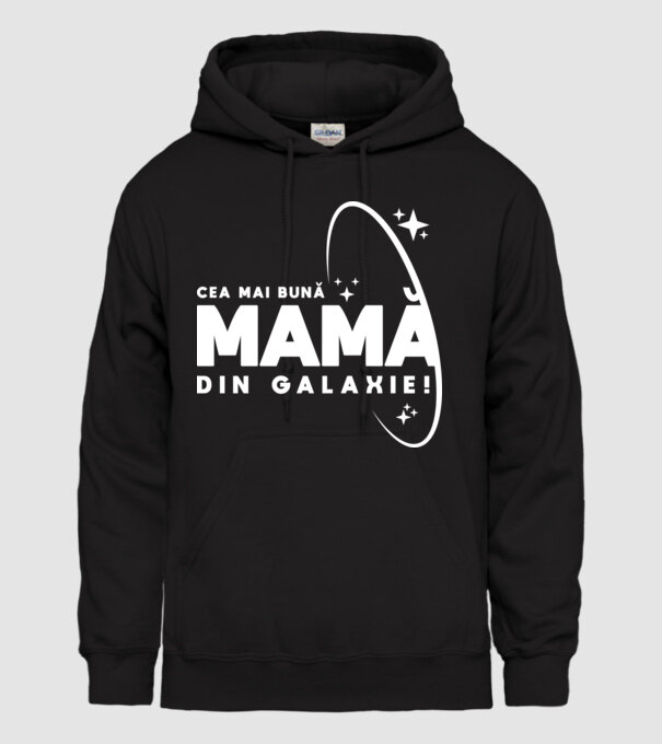 Cea mai bună bunică din Galaxie! model negru pe tricou