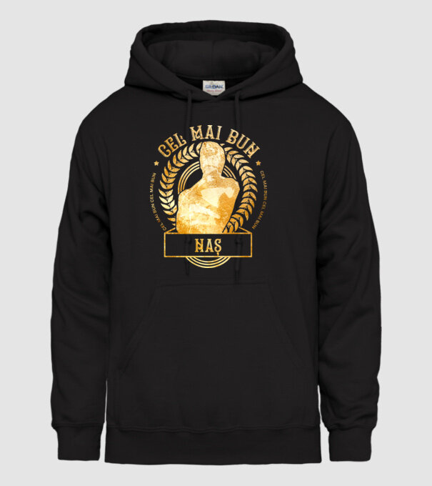 Cel mai bun naș model negru pe tricou