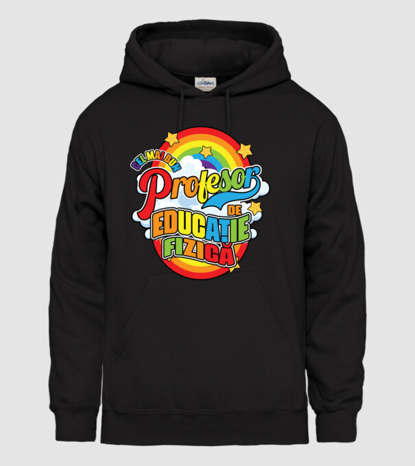 Cel mai bun educație fizică model negru pe tricou