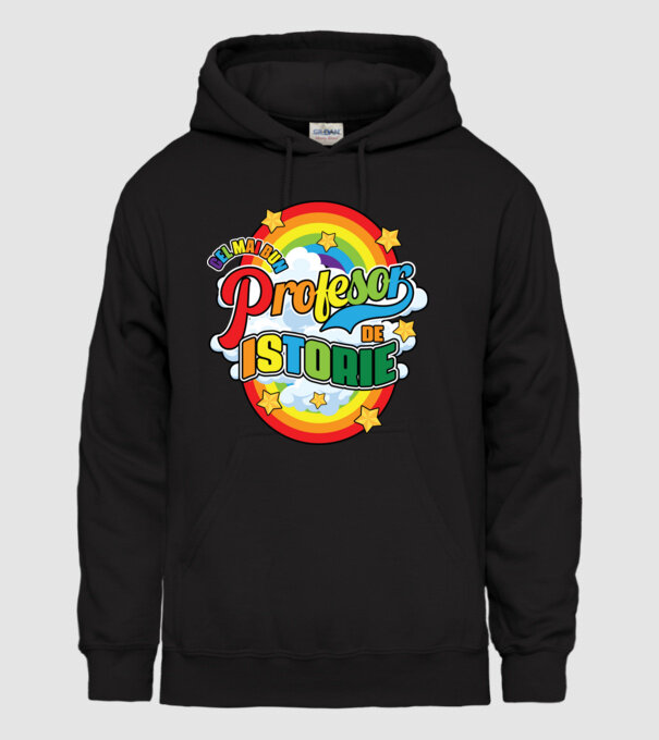 Cel mai bun profesor de istorie model negru pe tricou