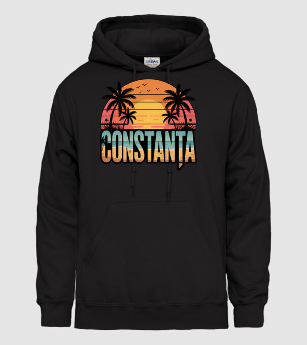 Constanța model negru pe tricou