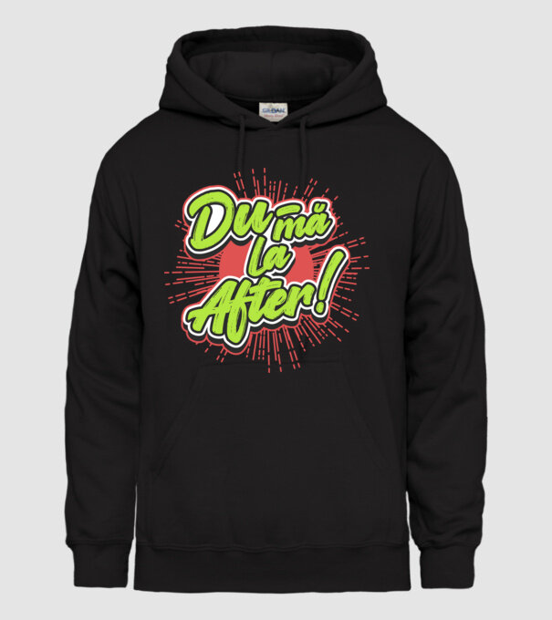 Du-mă la After model negru pe tricou