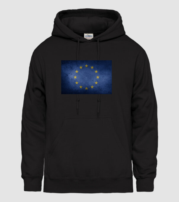 EU model negru pe tricou
