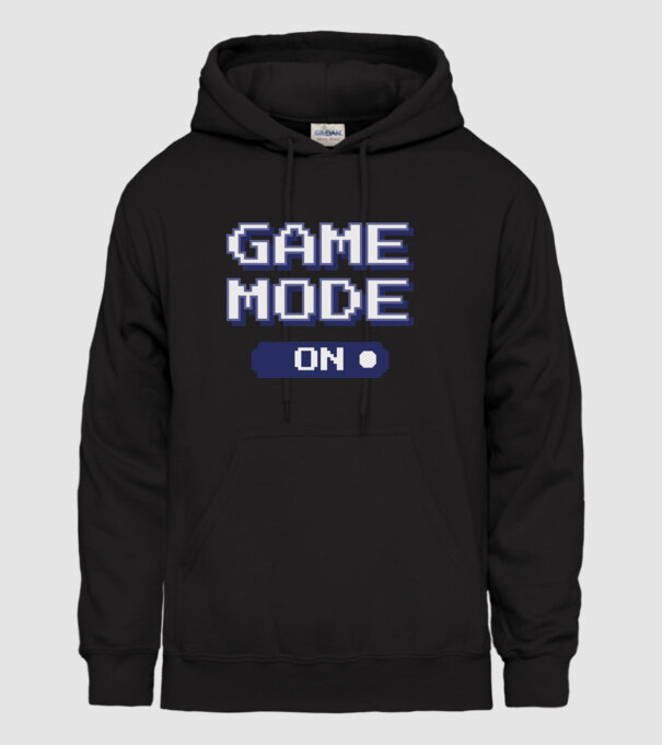 Gamer - Game mode on model negru pe tricou