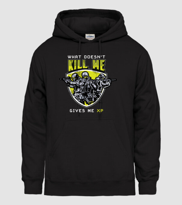 Gamer xp model negru pe tricou