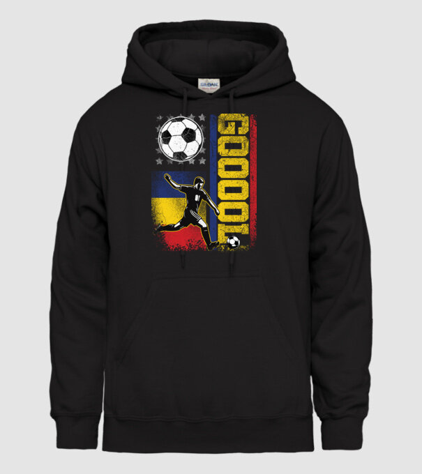 GOOOL model negru pe tricou