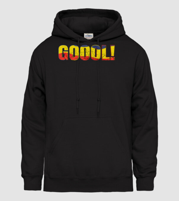 GOOOL model negru pe tricou