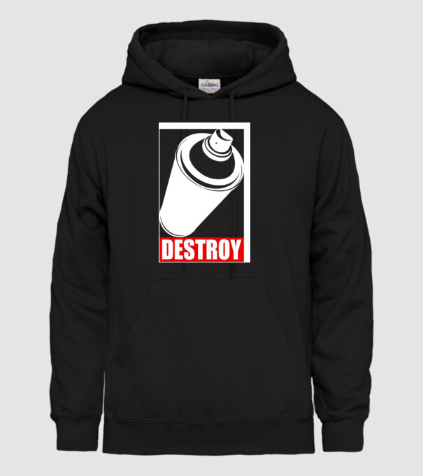 Graffiti model negru pe tricou