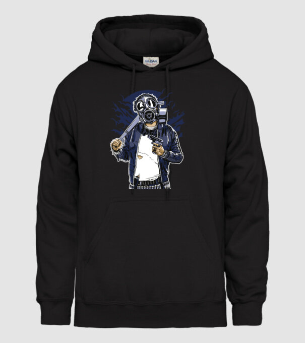 Graffiti model negru pe tricou
