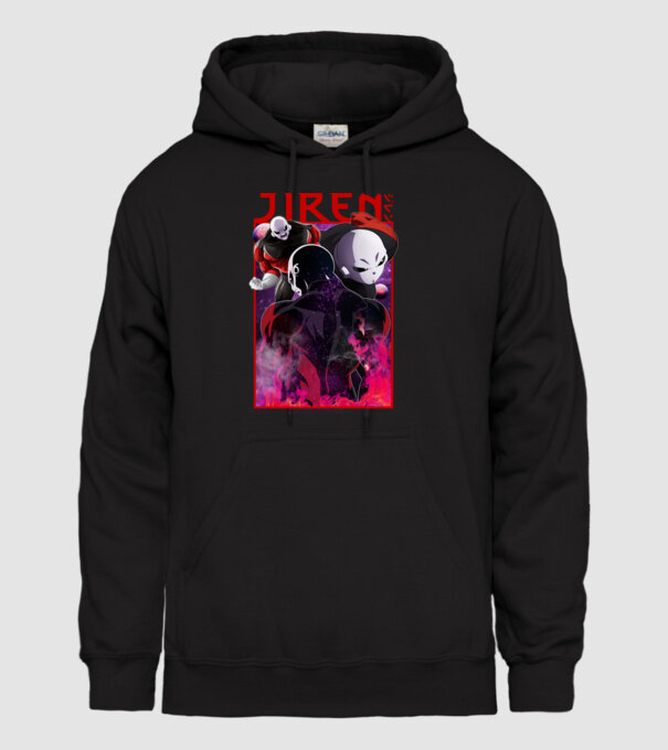 jiren dragonball model negru pe tricou