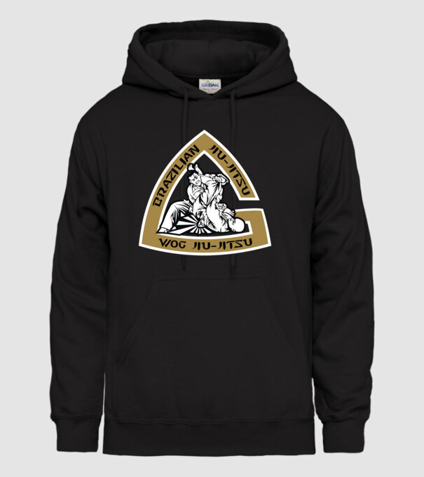 Jiu Jitsu model negru pe tricou
