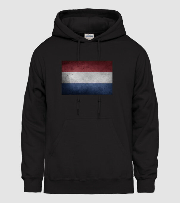 NETHERLANDS model negru pe tricou