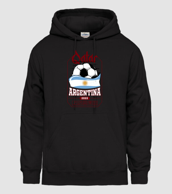 Qatar teams Argentina model negru pe tricou