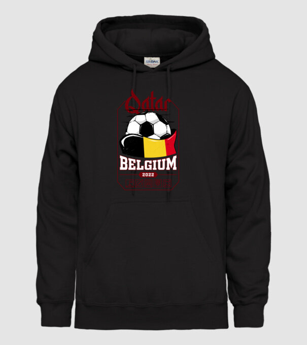 Qatar teams Belgium model negru pe tricou
