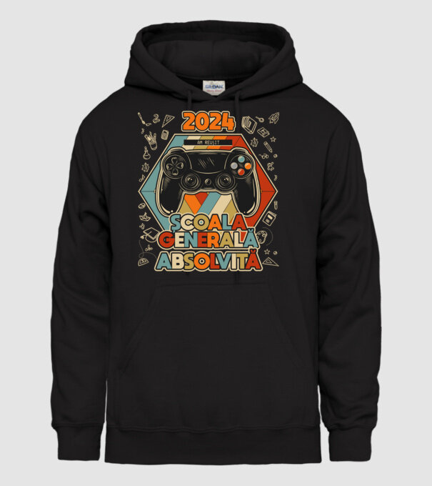 școala generală școala generală model negru pe tricou