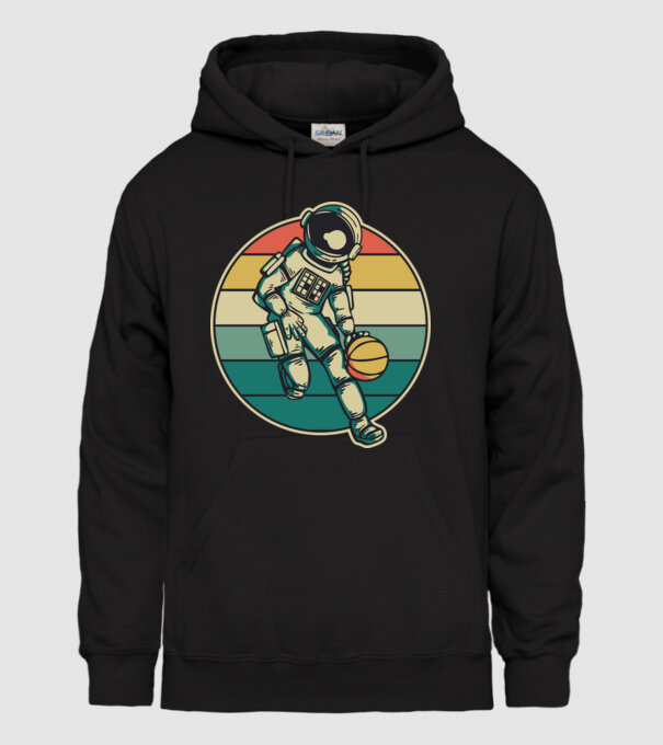 SpaceBall model negru pe tricou