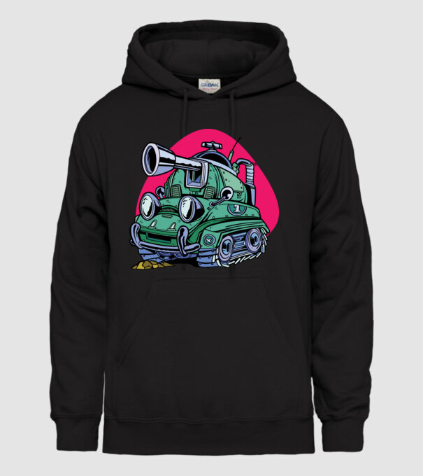 Tancuri model negru pe tricou