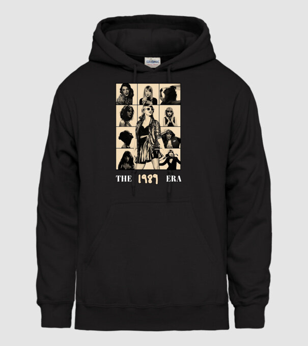 Taylor Swift ERAS peach model negru pe tricou