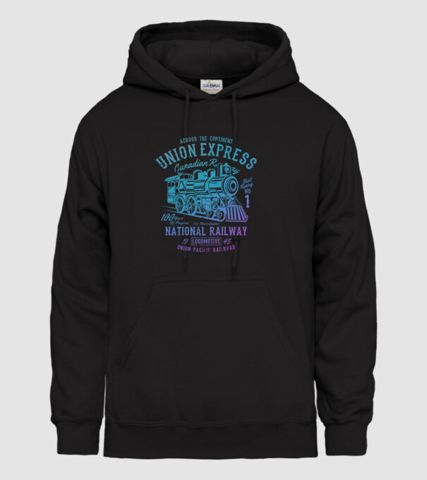 Trenuri model negru pe tricou