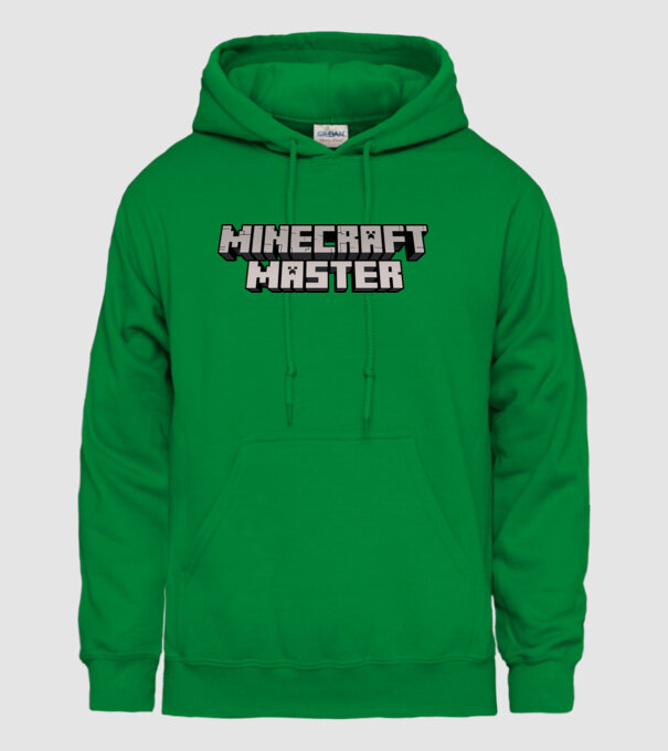 Minecraft Master model verde pe tricou