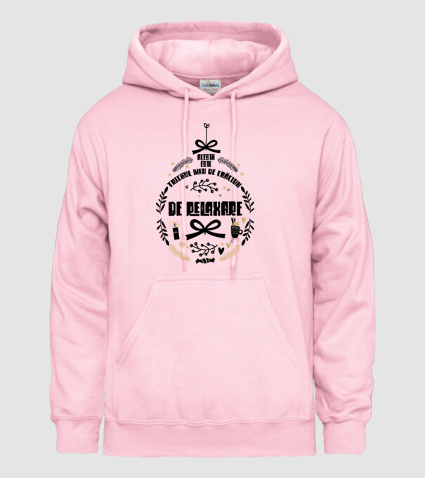 acesta este tricoul meu de Crăciun_ de relaxare model roz deschis pe tricou