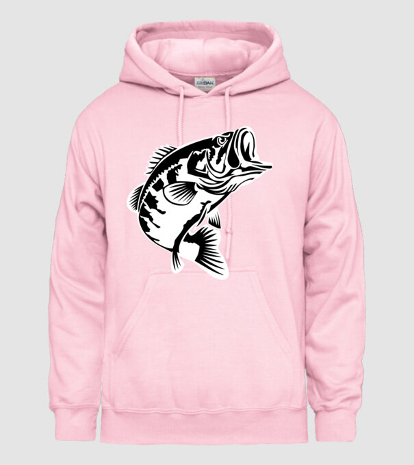 AngryFish model roz deschis pe tricou