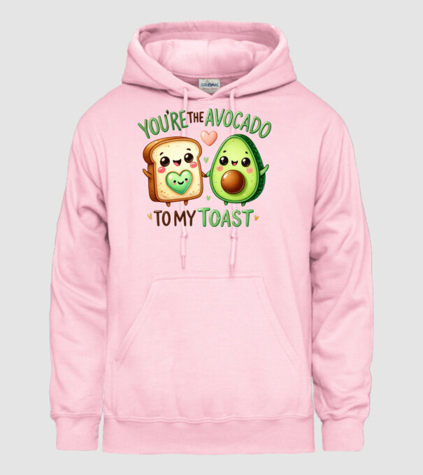 Avocado to my Toast model roz deschis pe tricou