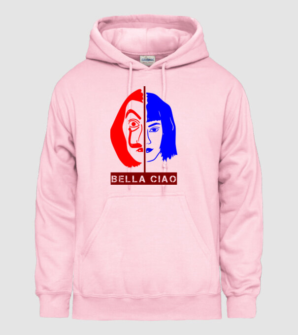 bella ciao tokyo model roz deschis pe tricou