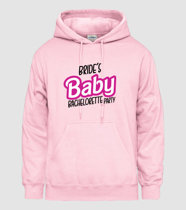 Bride Barbies baby model roz deschis pe tricou