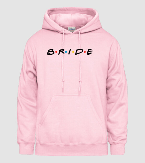 Bride Friends style drk model roz deschis pe tricou