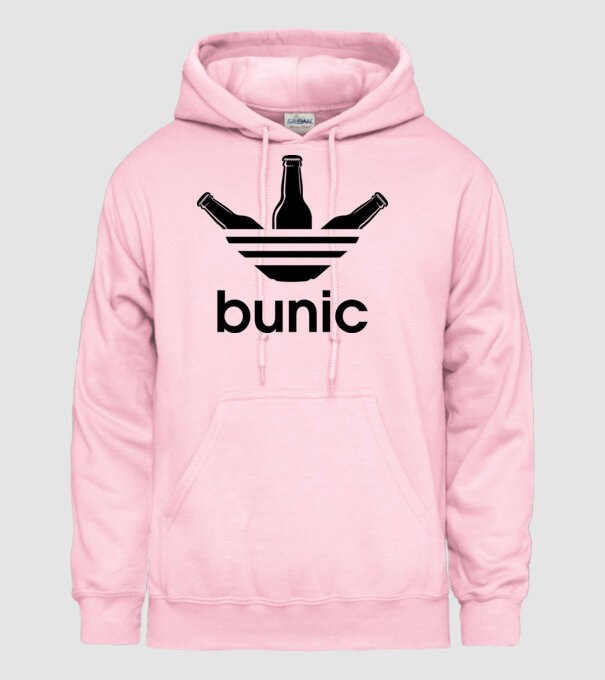 Bunicdidas model roz deschis pe tricou