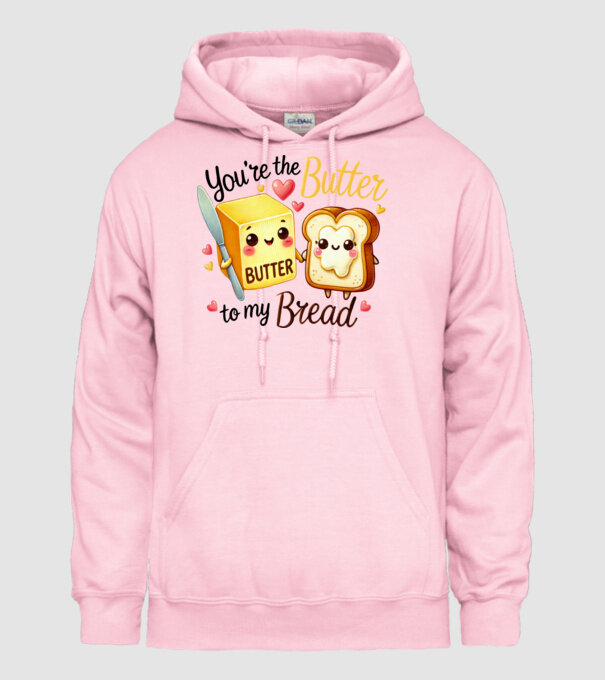Butter to my Bread model roz deschis pe tricou