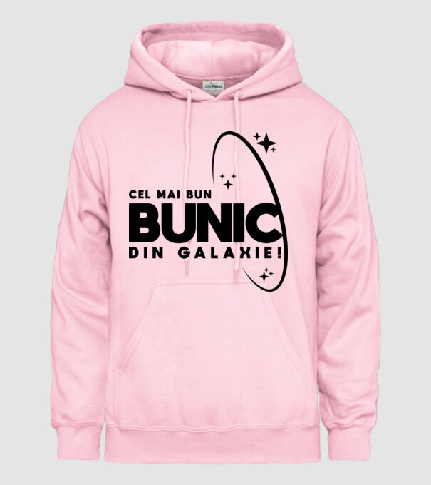 Cel mai bun bunic din Galaxie! model roz deschis pe tricou