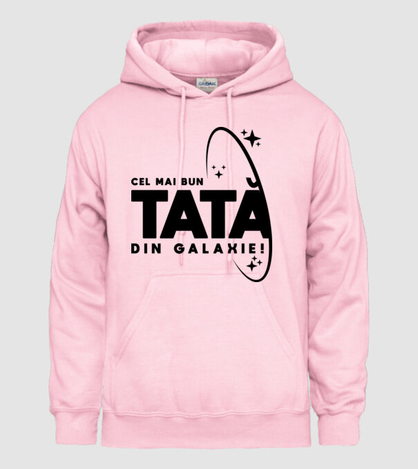 Cel mai bun tată din Galaxie! model roz deschis pe tricou