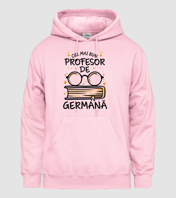 Cel mai profesor germană model roz deschis pe tricou
