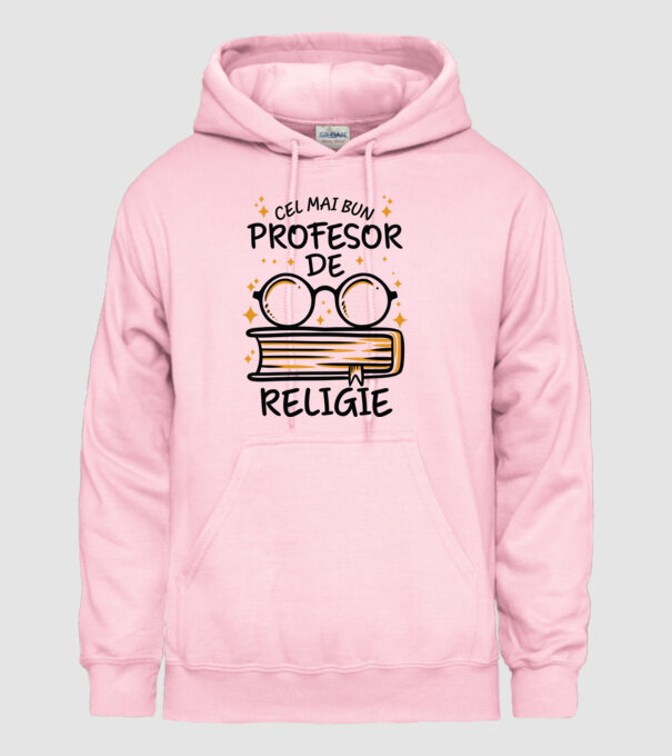 Cel mai profesor religie model roz deschis pe tricou