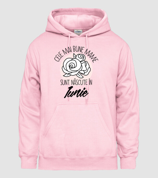 Cele mai bune mame sunt născute în Iunie model roz deschis pe tricou