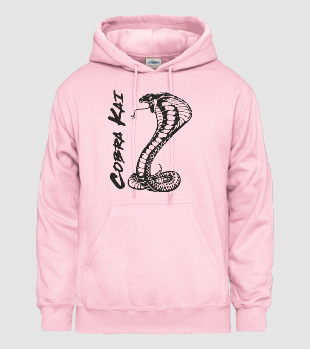 cobra kai black model roz deschis pe tricou