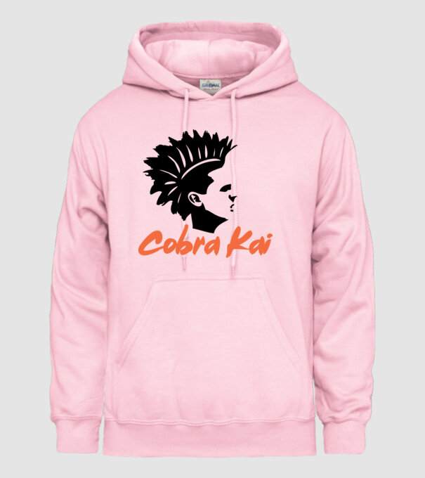 cobra kai punk model roz deschis pe tricou
