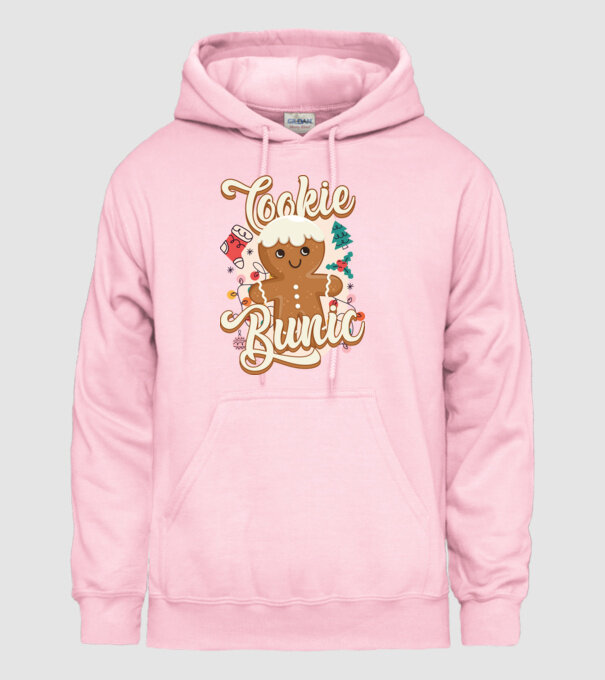 Cookie bunic model roz deschis pe tricou