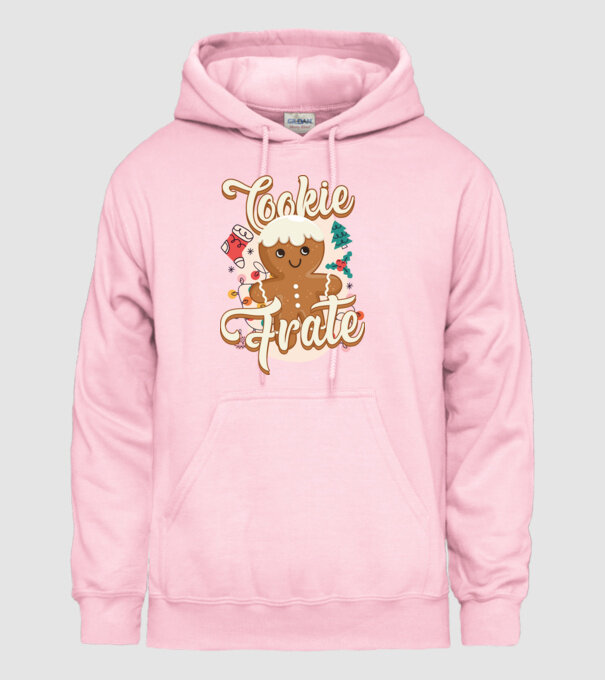 Cookie frate model roz deschis pe tricou