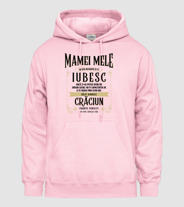 Mamei mele - nu uita niciodată că te iubesc - dacă ți-aș putea oferi un singur lucru, ar fi capacitatea de a te vedea prin ochii model roz deschis pe tricou