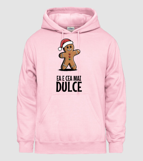 Ea e cea mai dulce alb model roz deschis pe tricou