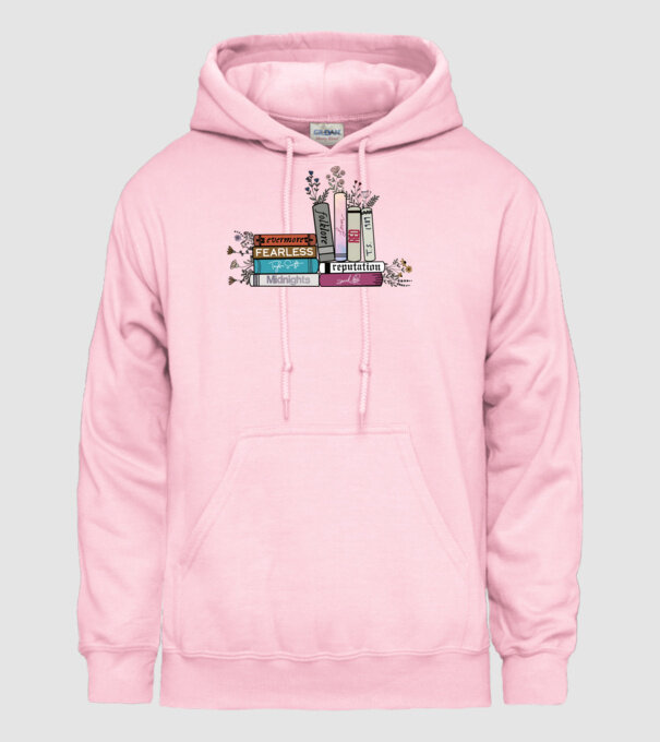 Eras tour books color 2 model roz deschis pe tricou